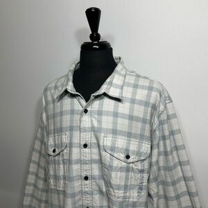 CC Filson Shirt Alaskan Guide Lightweight Flannel Plaid L/S Button Up Men's 3XL